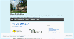 Desktop Screenshot of hazenndlibrary.com