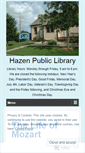 Mobile Screenshot of hazenndlibrary.com